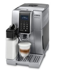 DeLonghi Dinamica ECAM 350.75.S strieborná / automatický kávovar / 15 bar / 1.8 l / zásobník 300 g / dopredaj (ECAM350.75S)