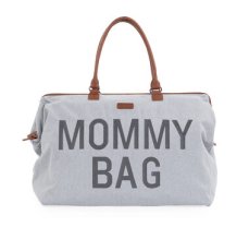 Childhome Přebalovací taška Mommy Bag Canvas Grey / 55 x 30 x 40 cm (CWMBBCGA)
