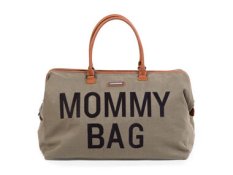 Childhome Přebalovací taška Mommy Bag Canvas Khaki / 55 x 30 x 40 cm / nosnost 5 kg (CWMBBKA)