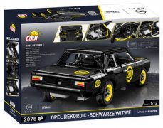 COBI 24333 Opel Rekord C Schwarze Witwe / 1:12 / 2078 kociek / od 8 rokov (24333)