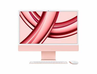 Apple iMac 24 4.5K M3 (2023) ružová / 24 / Apple M3 / 8GB / 256GB SSD / Apple 8-core / macOS (MQRD3CZ/A)