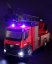 RC hasičské auto Mercedes-Benz Arocs s žebříkem a stříkací pistolí 1:14