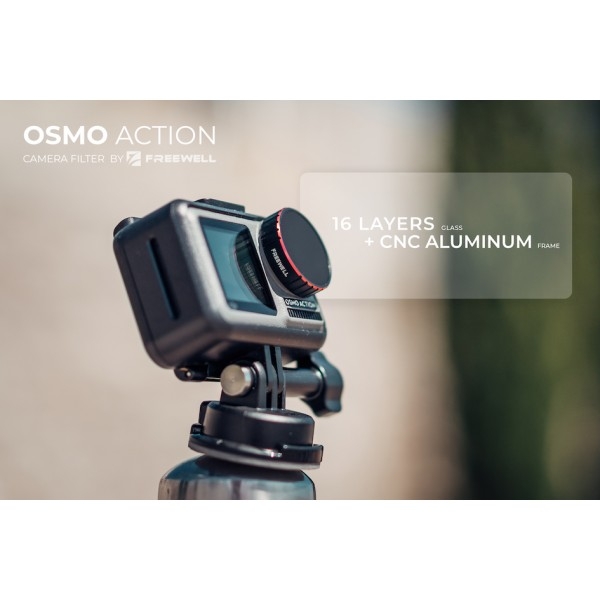 Freewell sada štyroch ND filtrov Standard Day pre DJI Osmo Action (FW-OA-STD)