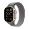 Apple Watch Ultra 2 GPS + Cellular, 49mm Titanium Case with Green/Grey Trail Loop - M/L