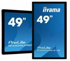 49" IIYAMA ProLite TF4939UHSC-B1AG / IPS / 3840 x 2160 / 1100:1 / 500cd / 8ms / HDMI+DP+VGA / VESA (TF4939UHSC-B1AG)