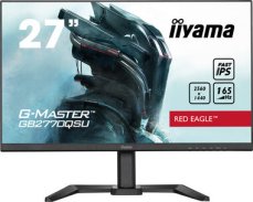 27 IIYAMA G-Master GB2770QSU-B5 čierna / IPS / 2560 x 1440 / 16:9 / 0.5ms / 1000:1 / 400cd / repro / HDMI / DP (GB2770QSU-B5)