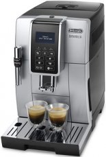 DeLonghi Dinamica ECAM 350.35.SB strieborná / automatický kávovar / 1450 W / 15 bar / 1.8 l / zásobník 300 g (ECAM 350.35.SB)