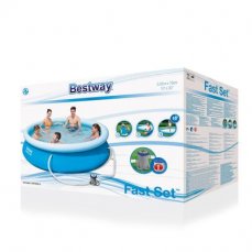 Nafukovací bazén s pumpou a filtrom Bestway® 57270, 3,05x0,76 m