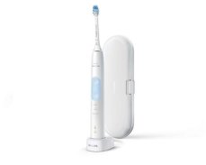 Philips Sonicare ProtectiveClean 5100 HX6859-29 bílá / Elektrický zubní kartáček / 62.000 pulsů za min. / doprodej (HX6859/29)
