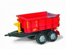 Rollytoys Vlečka za traktor vyklápací červená / od 3 rokov (1028125081)