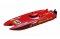 Amewi Závodní katamarán Adventure červená / RC loď / dálkové ovládání / 2.4GHz / délka 450 mm (26070)