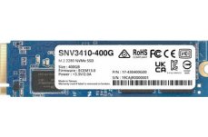 Synology SNV3410 400GB / M.2 NVMe PCIe 3.0 x4 / 2280 / RW: 3000 amp; 750 MBps / IOPS: 225K amp; 45K / MTBF 1.8mh / 5y (SNV3410-400G)
