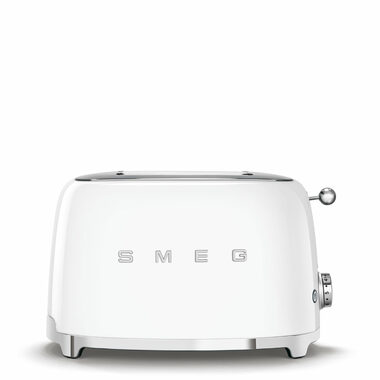 SMEG TSF01WHEU biela / Hriankovač / 950 W / 2 sloty / 2 hrianky / 6 stupňov opečenia (TSF01WHEU)