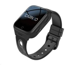 CARNEO GuardKid+ 4G Platinum černá / chytré hodinky / IP67 / TFT / 1.45" (8588007861579)