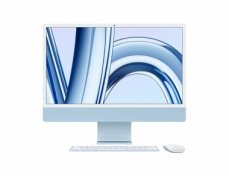 Apple iMac 24 4.5K M3 (2023) modrá / 24 / Apple M3 / 8GB / 512GB SSD / Apple 10-core / macOS (MQRR3CZ/A)