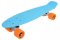 SULOV VIA DOLCE světle modro-oranžová / 22" Penny board / Nosnost: 100 kg (4891223111026)