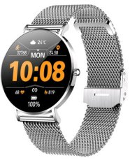 CARNEO Phoenix HR+ stříbrná / Chytré hodinky / 1.3" AMOLED / 360x360 / IP67 / BT (8588009299097)