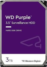 WD Purple WD33PURZ 3TB / HDD / 3.5 SATA III / 5 400 rpm / 256MB cache / 3y / pre dohľadové centrá (WD33PURZ)