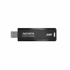 ADATA SC610 2TB čierna / SSD / Externé / čítanie: 550MBps / zápis: 500MBps / USB 3.2 Gen2 (SC610-2000G-CBK/RD)