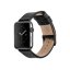 Monowear Leather Band pro Apple Watch – černy, Dark Gray 42 – 44 mm