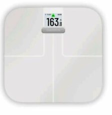 Garmin Index S2 biela / osobná váha / displej / Bluetooth / Wi-Fi / 4 x AAA batérie (010-02294-13)