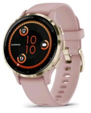 Garmin Venu 3S ružovo-zlatá / Chytré hodinky / 1.2 / BT / ANT+ / Wi-Fi / 5ATM (010-02785-03)