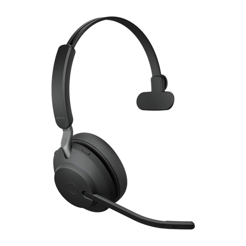 Jabra Evolve2 65, Mono, USB-A, Bluetooth, Microsoft certifikace, černá