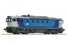 Roco 71024 Dieselová lokomotíva Rh 754 ČD / Mierka: H0 (1:87) / Dĺžka: 190 mm / Rádius: 358 mm (RO71024)