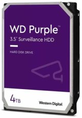 WD Purple 4TB / Interní disk / 3.5" / 256MB cache / SATA III / 3y (WD43PURZ)