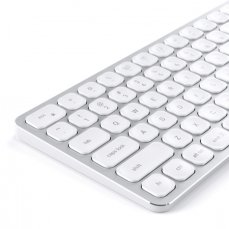 Satechi Aluminum Bluetooth Wireless Keyboard for Mac - US - Silver