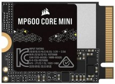 Corsair MP600 Core Mini 2TB / M.2 2230 / PCIe Gen4 / čítanie: 5000MBps / zápis: 3800MBps / MTBF: 1.5mh (CSSD-F2000GBMP600CMN)