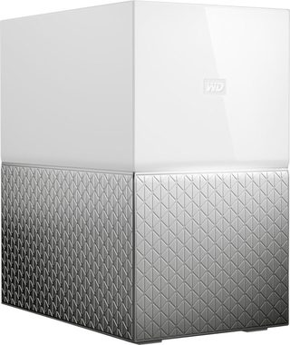 WD My Cloud Home Duo 16TB stříbrná / Externí HDD / 3.5" / USB 3.0 + RJ-45 (WDBMUT0160JWT-EESN)