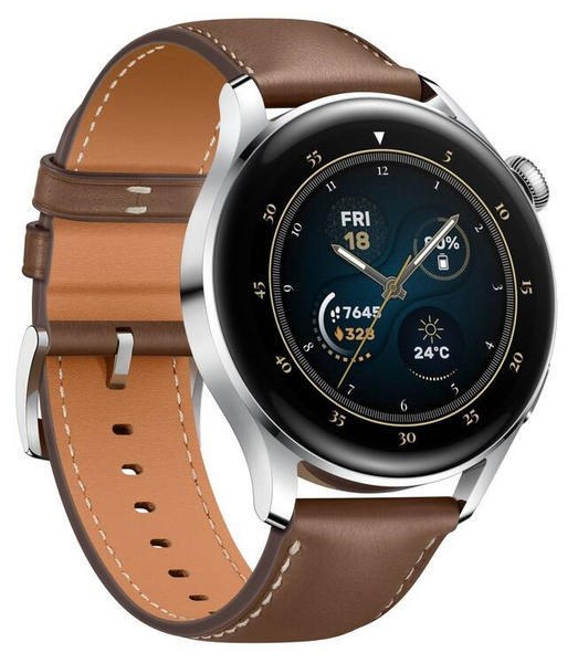 Huawei Watch 3 Stainless steel Brown
