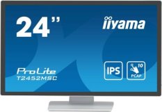 23.8 IIYAMA T2452MSC-W1 / IPS / 1920x1080 / 1000:1 / 400cd-m2 / 14ms / HDMI+DP / repro / VESA (T2452MSC-W1)