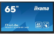 65 IIYAMA Prolite TE6512MIS-B1AG čierna / IPS / 3840x2160 / 16:9 / 8ms / 1200:1 / 400cd / repro / VGA / HDMI / USBC (TE6512MIS-B1AG)