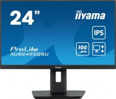 24" IIYAMA ProLite XUB2492QSU-B1 čierna / IPS / 2560x1440 / 16:9 / 0.5ms / 1000:1 / 300cd / repro / HDMI / DP (XUB2492QSU-B1)