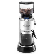 DeLonghi KG520M strieborná / mlynček na kávu / zásobník 350 g / 150 W / 18 stupňov hrubosti (KG520M)