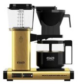 Moccamaster KBG 741 mosaz / Kávovar na překapávanou kávu / 1520 W / 1.25 l (Brushed Brass Select)