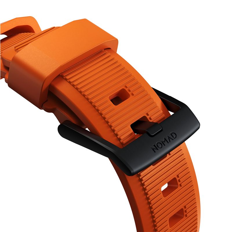 Nomad Rugged Strap, orange/black - Apple Watch Ultra (49mm) 8/7 (45mm)