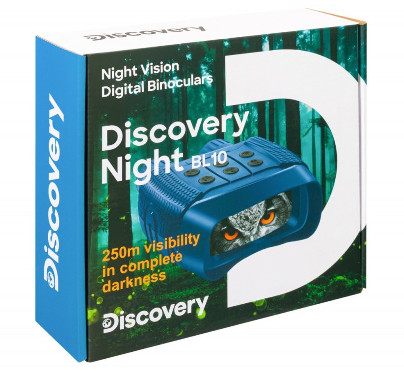 Digitálny binokulárny ďalekohľad s nočným videním so statívom Discovery Night BL10