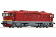 Roco 72947 Dieselová lokomotiva Rh T 478.3 ČSD / Měřítko:H0 (1:87) / Délka:190 mm / Rádius: 358 mm (RO72947)