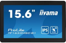 15.6" IIYAMA TF1633MSC-B1 / IPS / 1920x1080 / 1000:1 / 450cd-m2 / 5ms / HDMI+DP / repro / VESA (TF1633MSC-B1)
