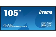 105" IIYAMA ProLite TE10518UWI-B1AG čierna / VA / 3840x2160 / 21:9 / 6.5ms / 4000:1 / 450cd / repro / HDMI / DP / USB-C (TE10518UWI-B1AG)