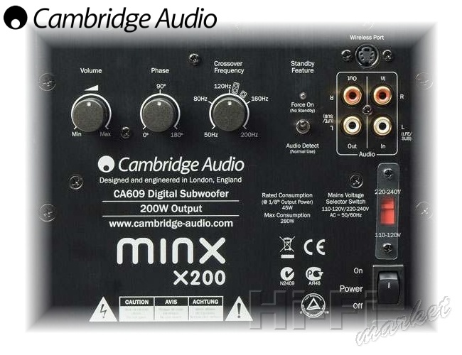 CAMBRIDGE AUDIO Minx X201 SW