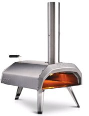 Ooni Karu 12 stříbrná / Pec na pizzu / 500°C / 30 x 30 cm / na dřevo  plyn (OON UU-P29400)