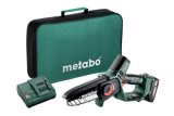 Metabo MS 18 LTX 15 / Aku prořezávací pila / 18V / délka čepele 15 cm / 5 m/s / 1x 2.0 Ah (600856500)