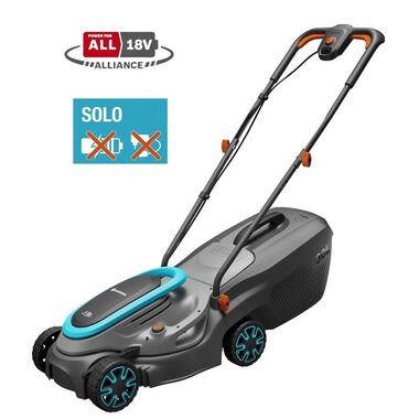 Gardena 14632-55 PowerMax 32/18V P4A Solo / Aku rotační sekačka / šířka záběru 32 cm / do 200 m2 / Bez aku (14632-55)