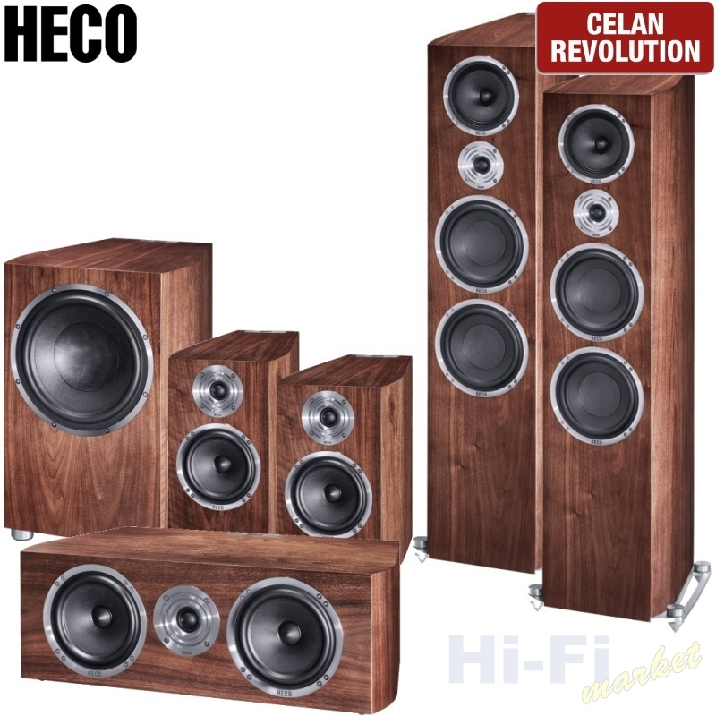 HECO Celan Revolution 9 set 5.1