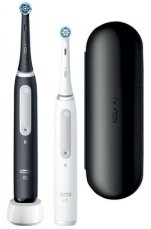 Oral-B iO Series 4 Duo biela|čierna / oscilačná|rotačná kefka / 4 režimy (4210201420583)