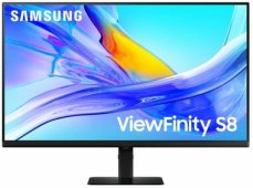 32" SAMSUNG ViewFinity S8 černá / VA / 3840 x 2160 / 16:9 / 5ms / 3000:1 / 350cd / HDMI+DP (LS32D800UAUXEN)